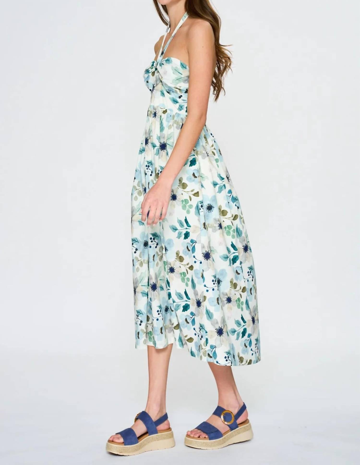 Aakaa - Bloom Floral Midi Dress