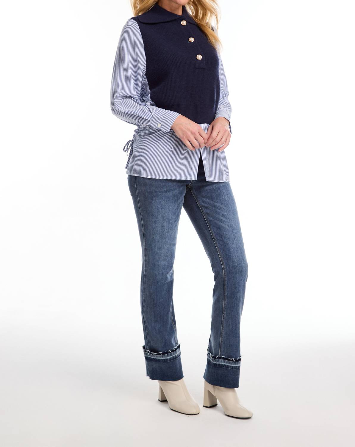 Fdj - Mix Media Sweater