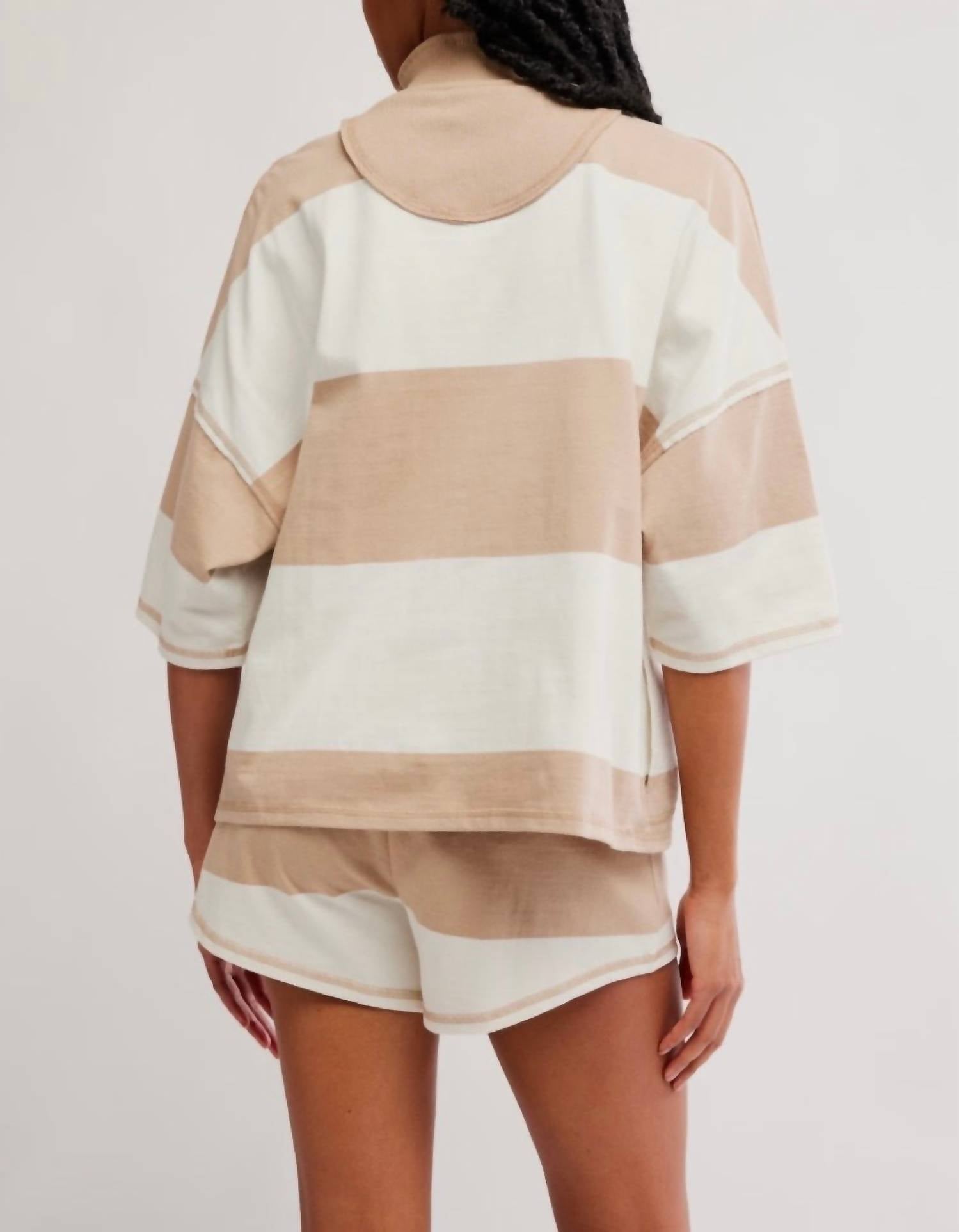 Free People - Retro Rugby Bottom Top Set