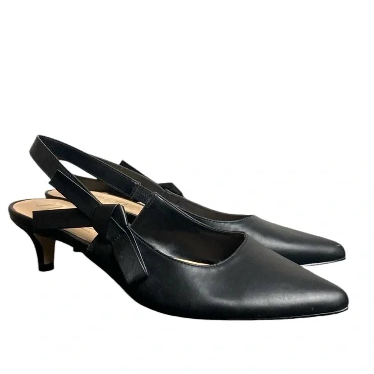 Nanette Lepore - Women's Rhona Slingback Kitten Heels