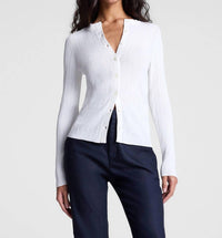 A.L.C. - Fisher Fine Cotton Cardigan Top