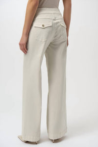 Joseph Ribkoff - Wide Leg Mid Rise Trousers