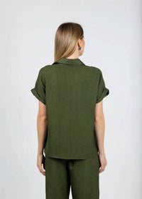 Nally & Millie - Ariel Short Cuffed Sleeves Polo