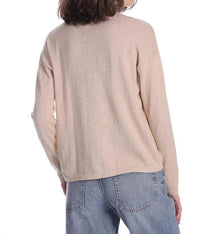 Minnie Rose - Cotton Cashmere Long Sleeve Solid Camp Shirt