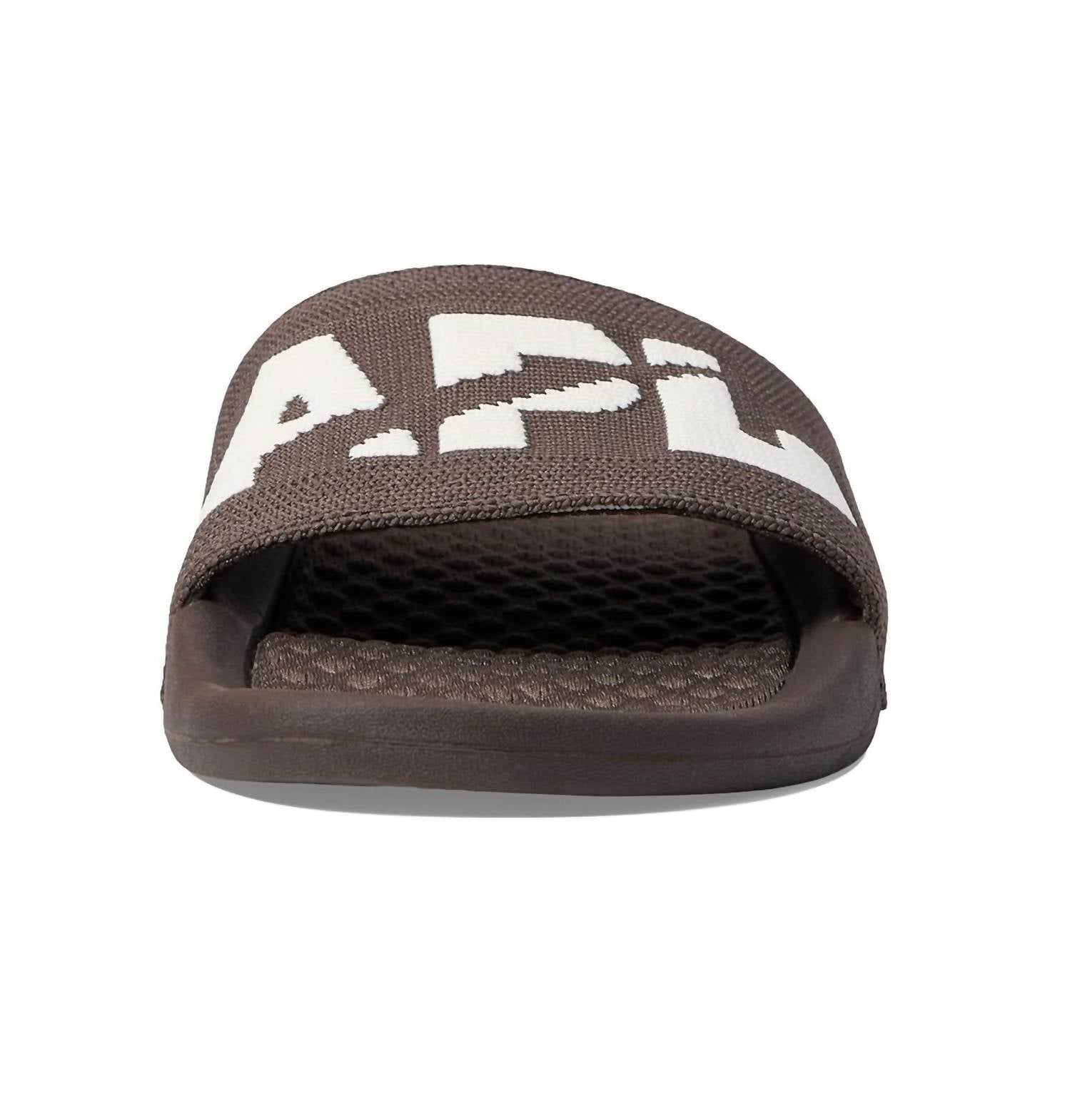 Apl - WOMEN'S BIG LOGO TECHLOOM SLIDE