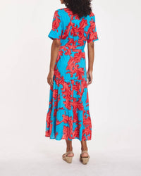 Modaposa - Baroque Swirl Print Maxi