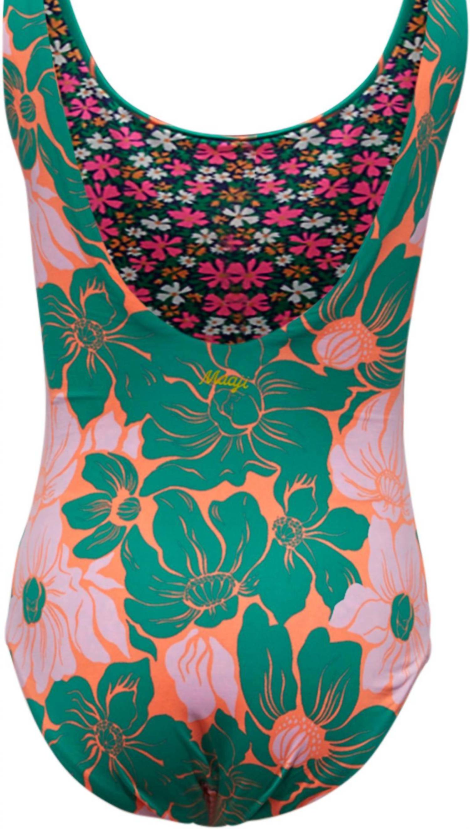 Maaji - Floral Stamp Infinity One-piece Swimsuit