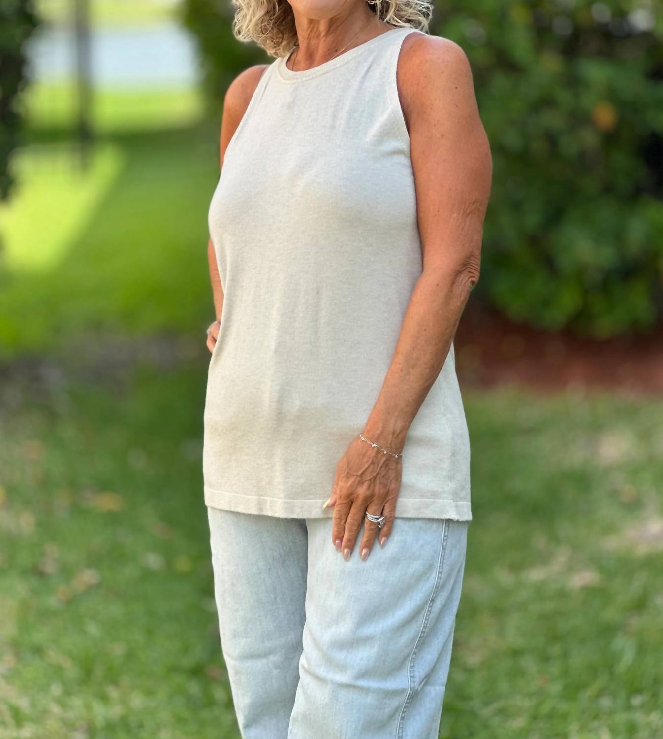 Coco + Carmen - Heavenly-luxe Tank Top