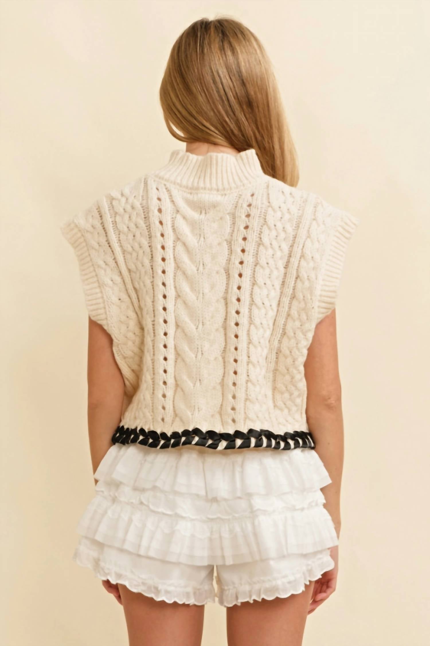 Cloud Ten - Sadie Cable Sweater