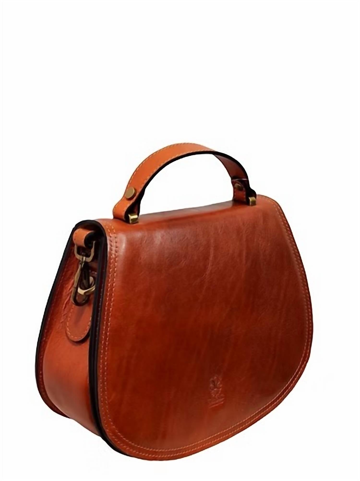 Charlie Leather - Women's Sienna Medium Halfmoon Crossbody Bag