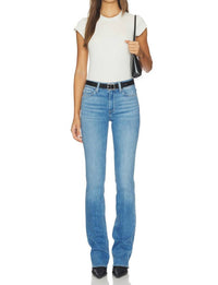 Paige Manhattan Bootcut Pants in vino vibes - women's jeans - view 4