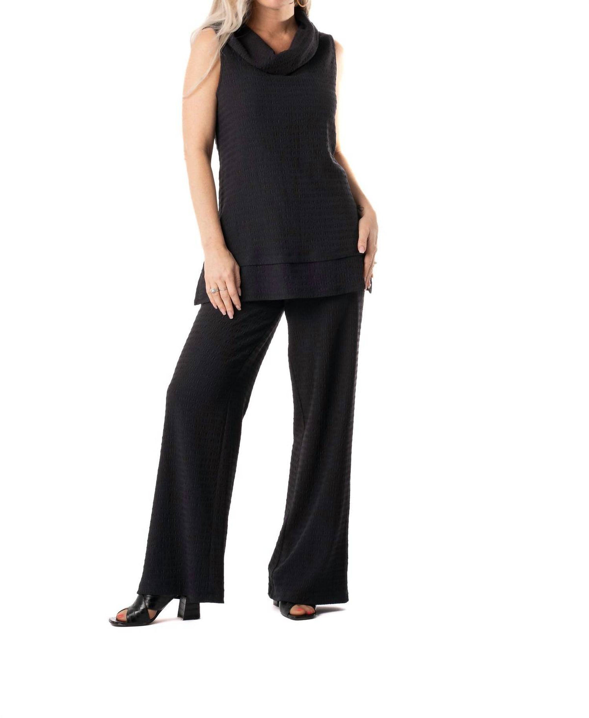 Pure Essence - Sleeveless Cowl Top