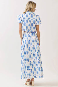 Tcec - Eileen Floral Maxi Skirt
