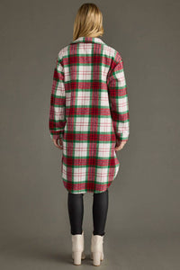 Panache - Plaid Duster Shacket