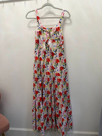 Fate - Cut Out tie Front Dress