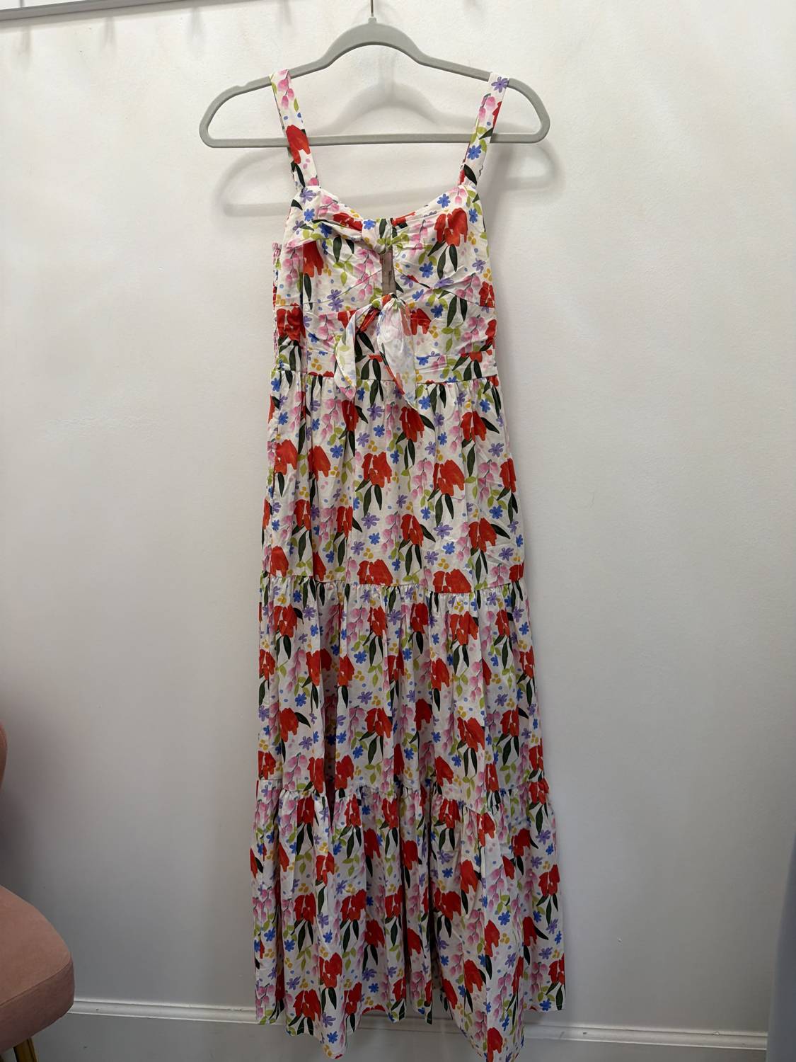 Fate - Cut Out tie Front Dress