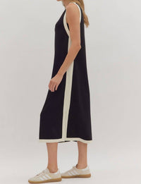 Entro - Kate Minimalist Midi Dress