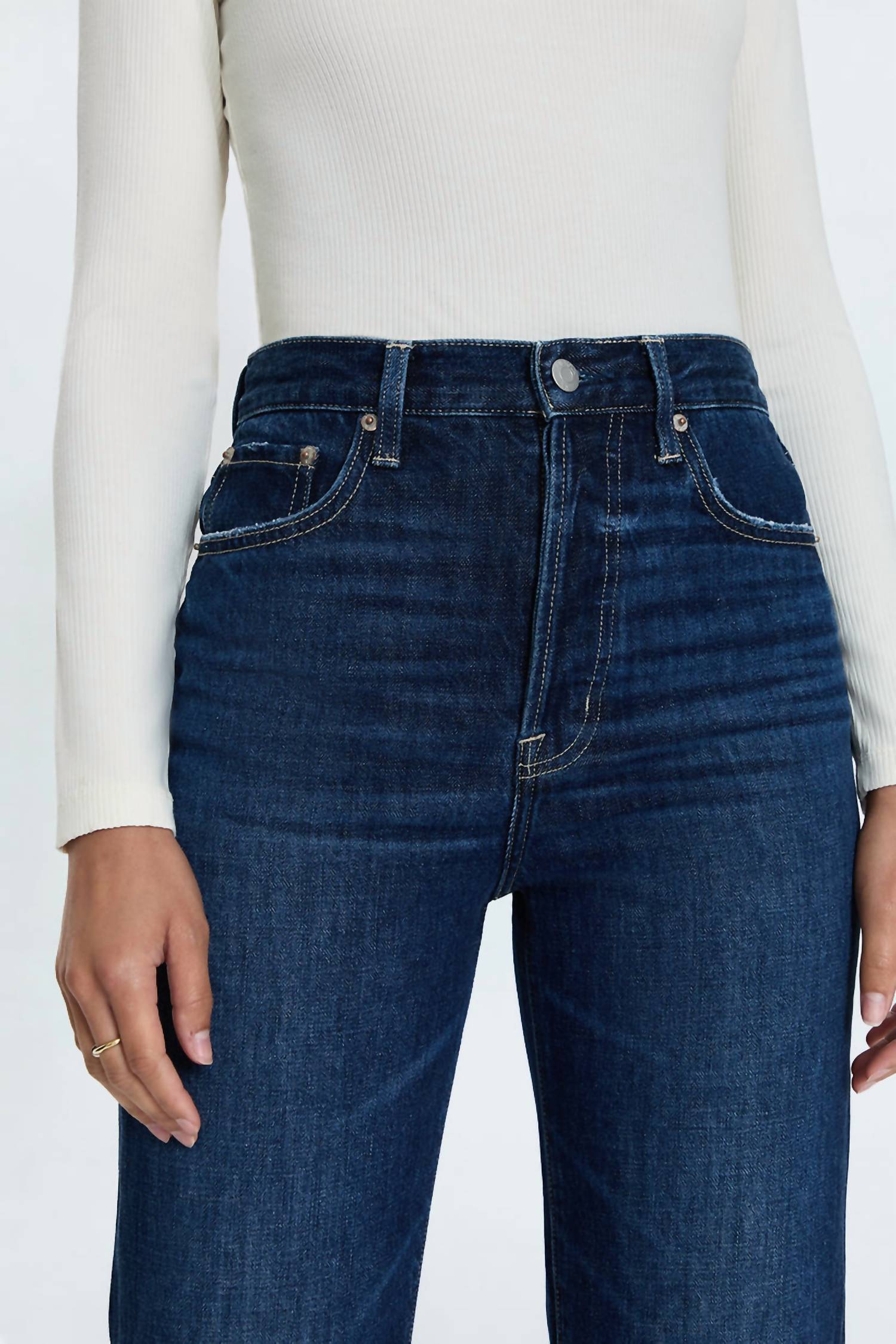Pistola - Cassie Super High Rise Straight Jean