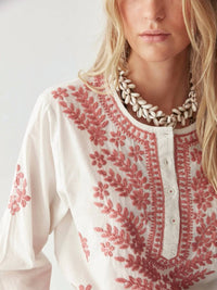 Maison Hotel - Chikan Blossom Shyla Blouse