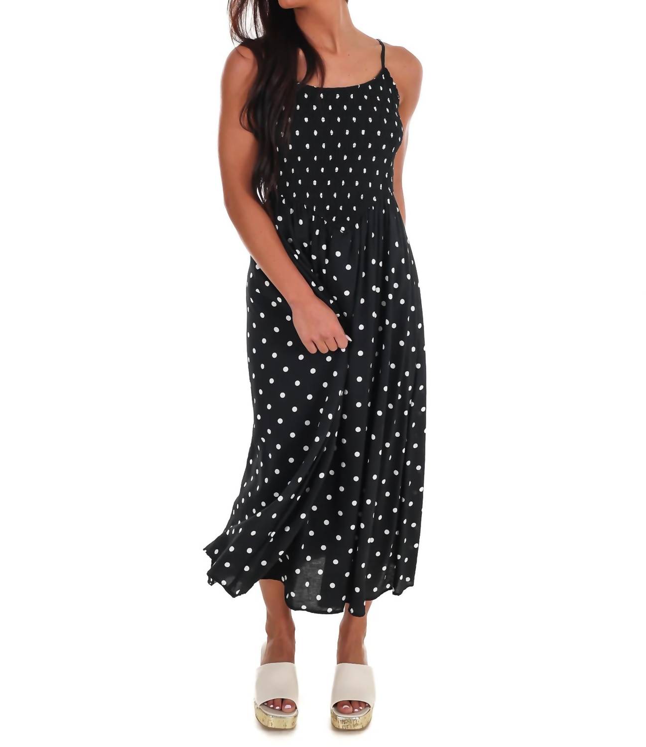 Blu Pepper - Women's Dottie Darling Midi Dress