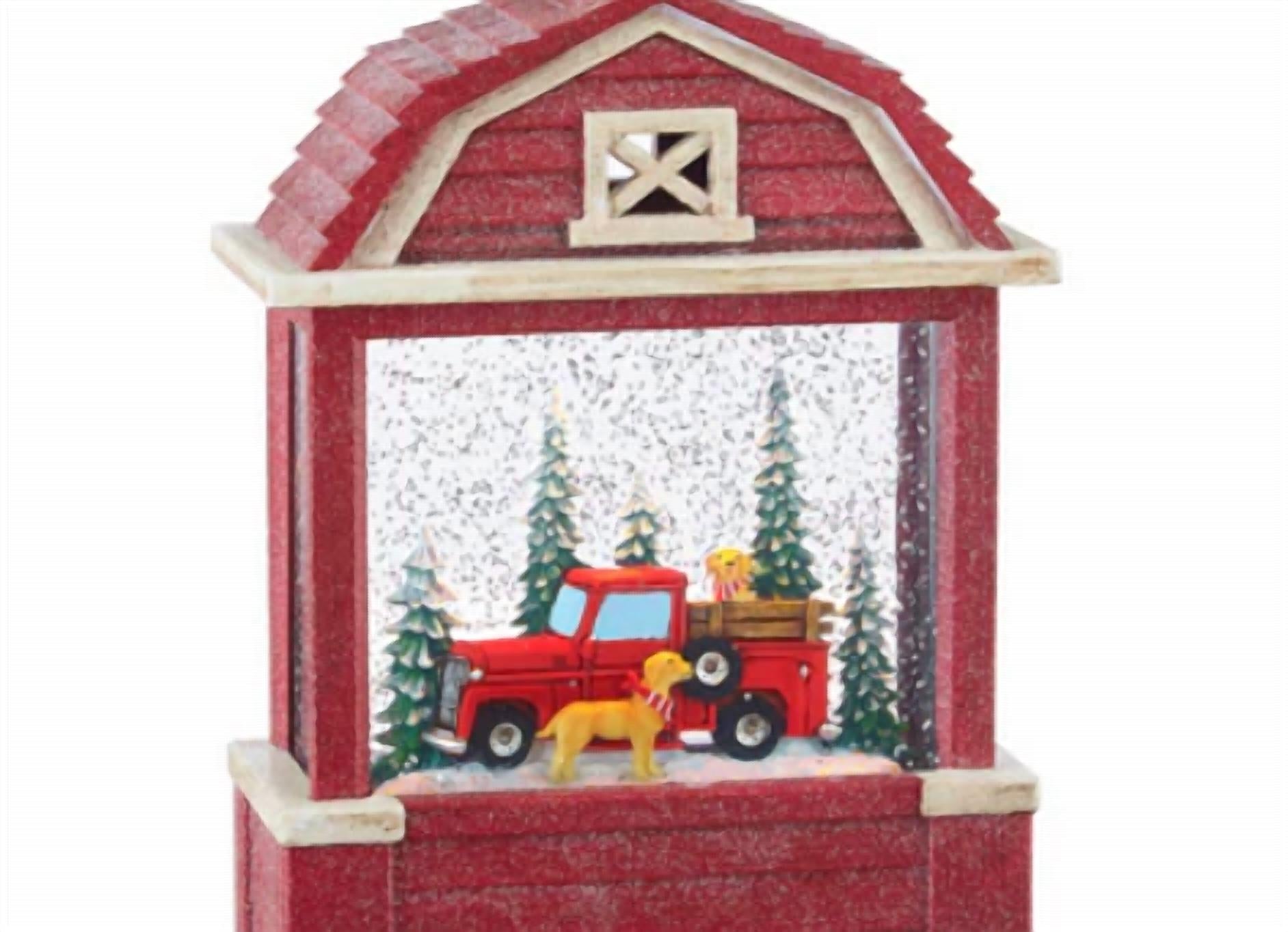 Raz Imports - Truck &dogs Water Barn