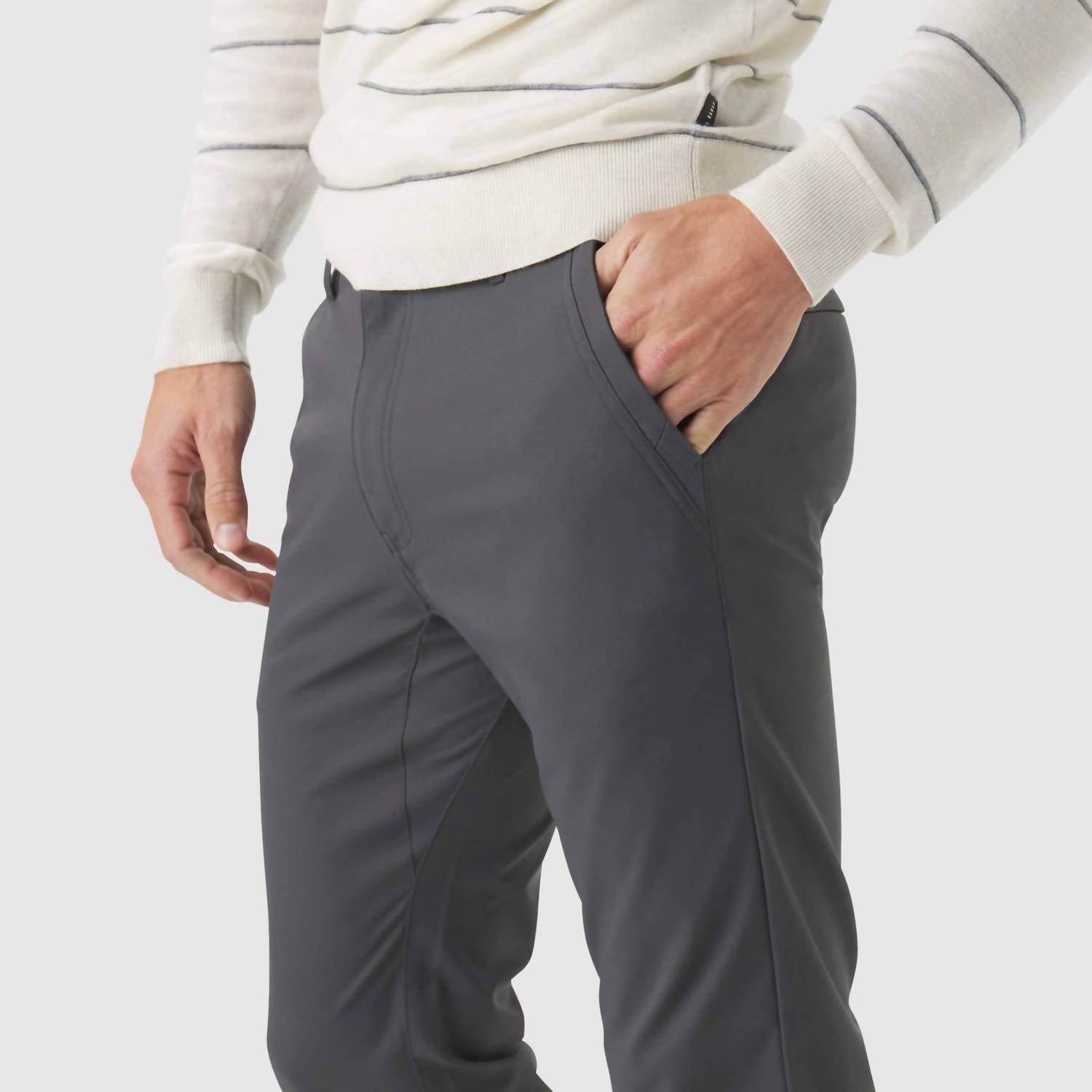 Jack Archer Jetsetter Pants in charcoal - men's pants - view 6