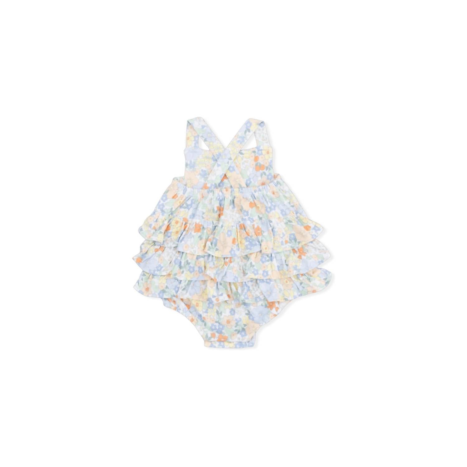 Angel Dear - Kids Georgia Floral Bamboo Sunsuit