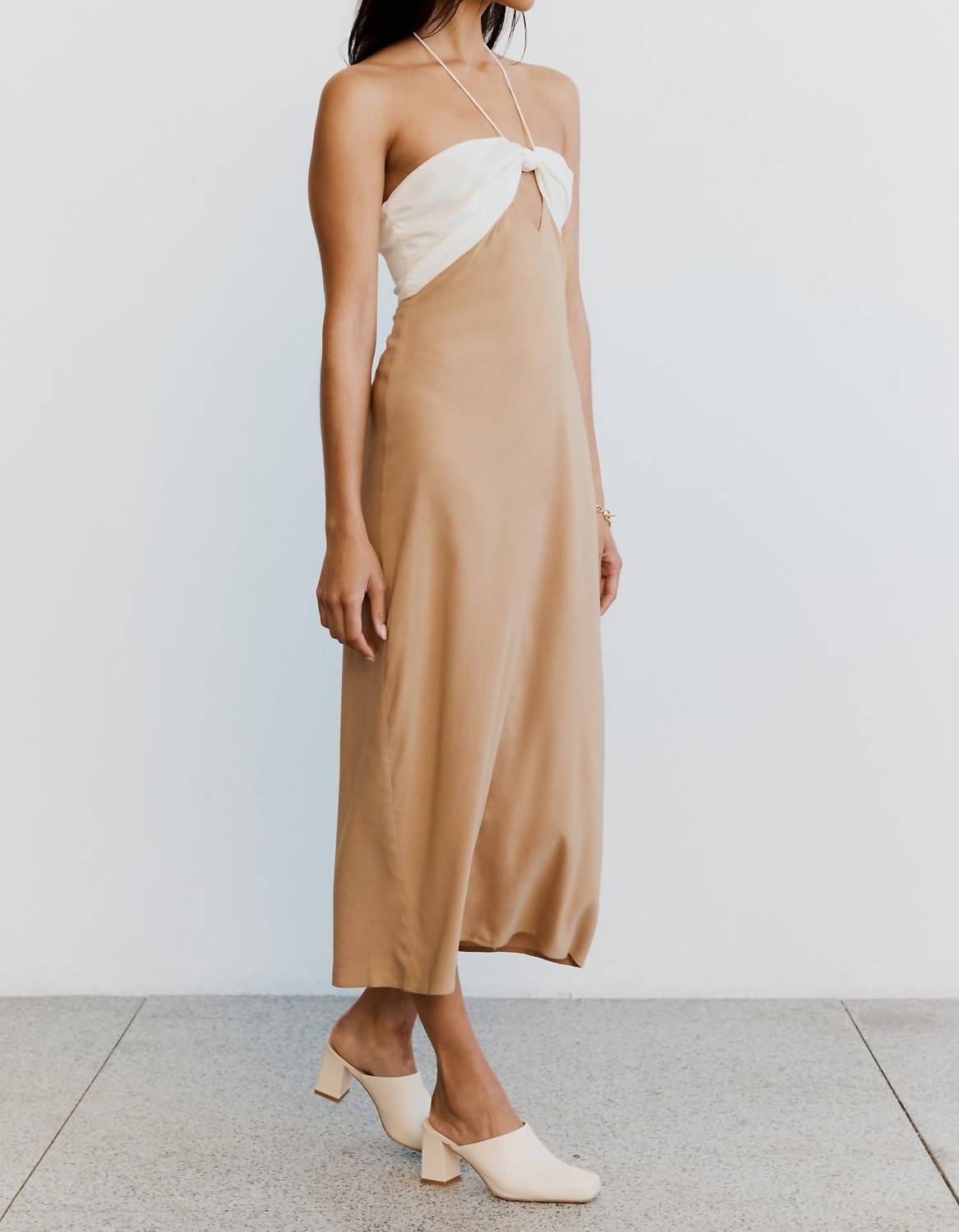 Third Form - Let's Split Slip Midi Dress