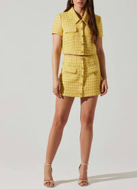 Astr - Mavey Tweed Jacket