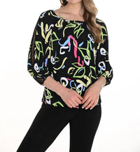 Frank Lyman - Women's Abstract Print Top