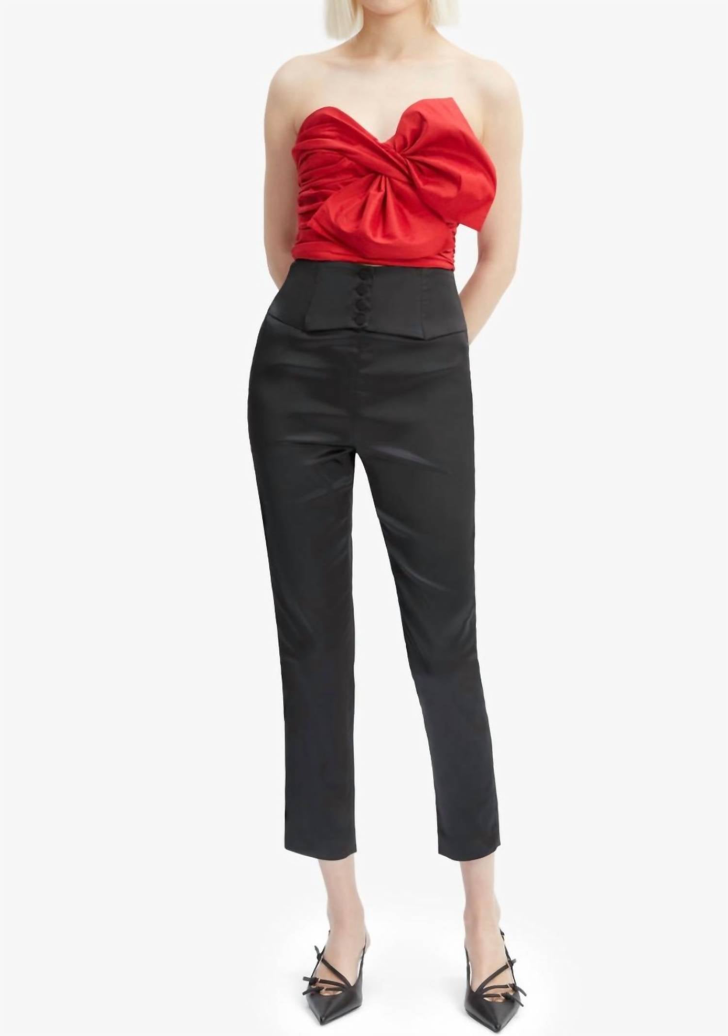 Bardot - Lexana Bow Bustier Top