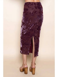 Fore Collection - Brie Bodycon Ankle Length Midi Skirt