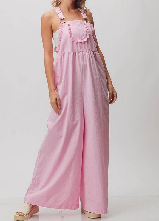 Bibi - Micheline Lace Overalls