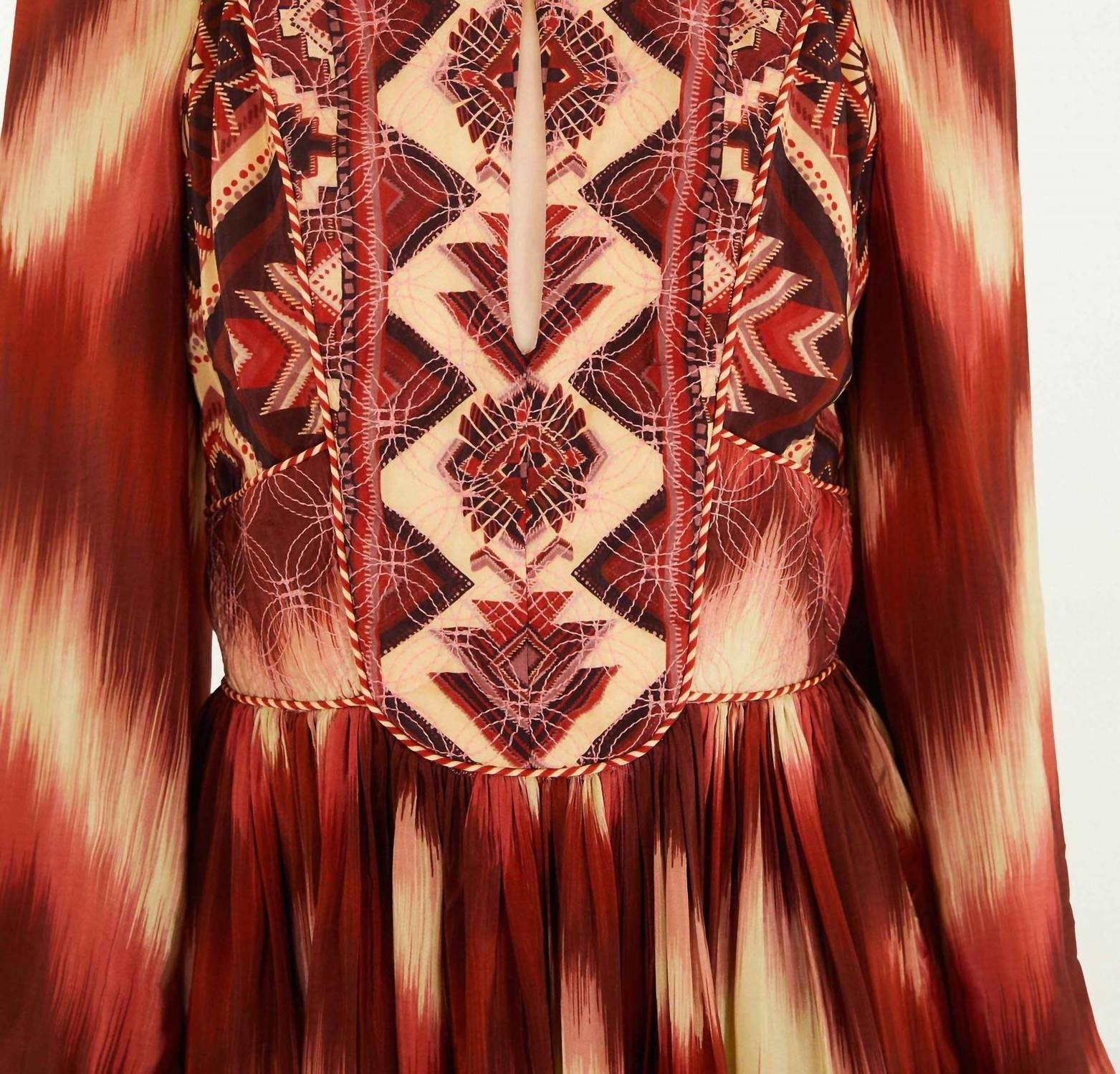 Farm Rio - Amanda Matelasse Tapestry Quilted Mini Dress