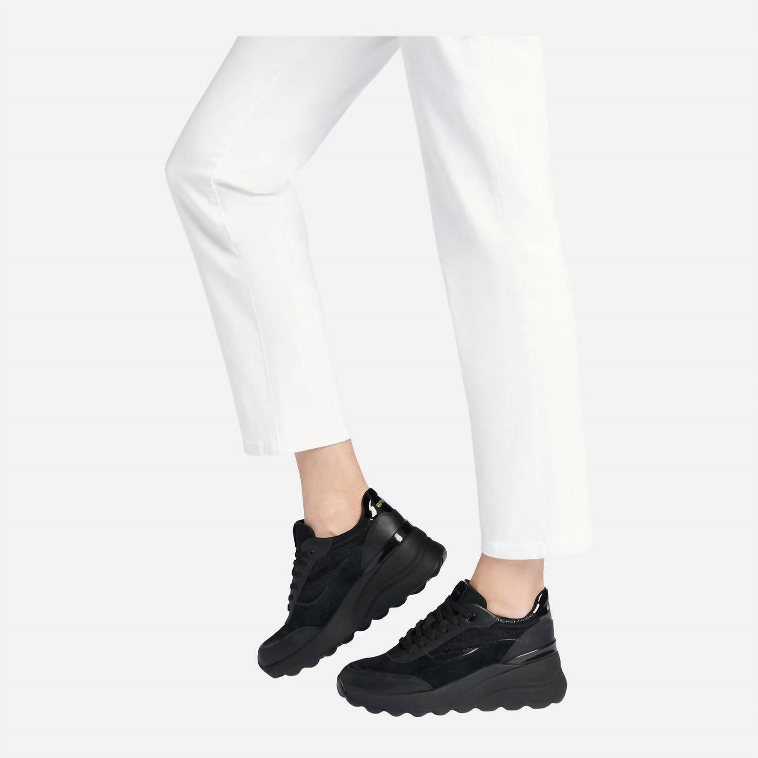Geox - Women's Spherica Ec13 Casual Platform Wedge Sneakers