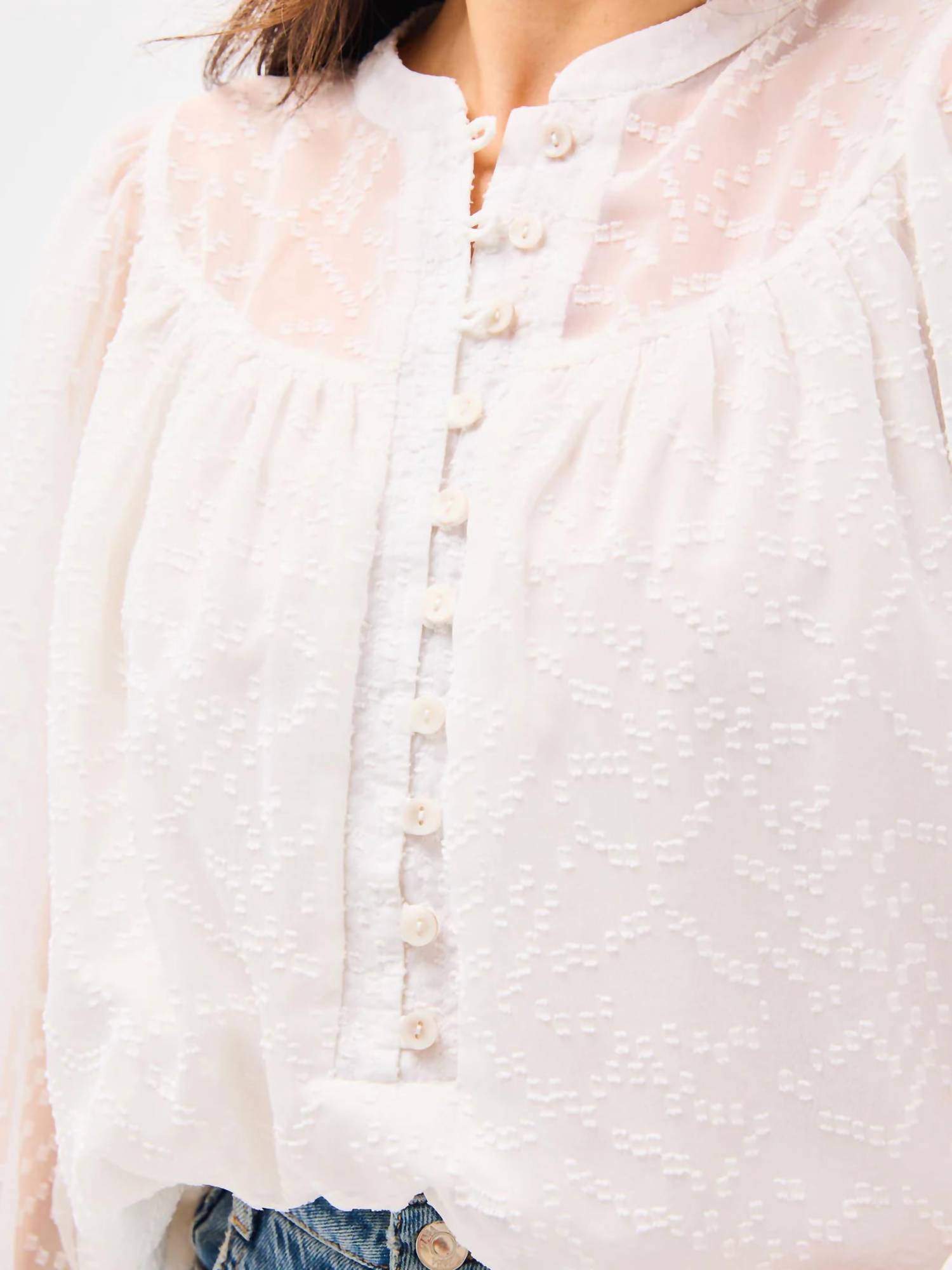 Mary Square - Brianna Marshmallow Top