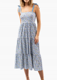 SMITH & QUINN Sage Stretch Dress in blue - women's dress