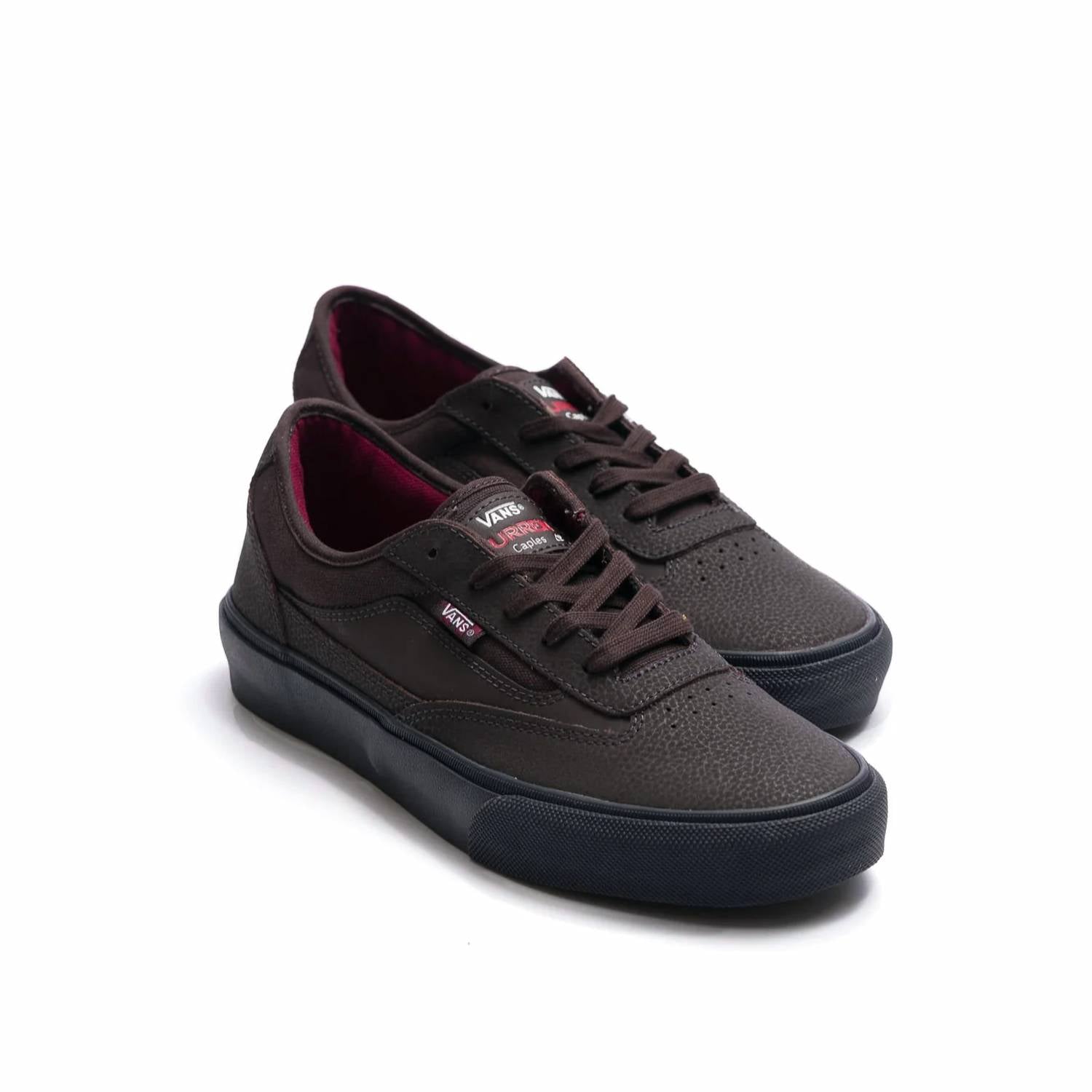 Vans - Men's Skate Curren Caples Leather Skate Shoes