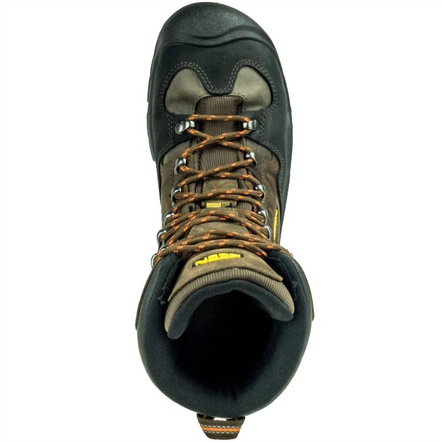 Keen Men's Coburg Waterproof Steel Toe Hiking Work Boots in brown - men's boots - view 6