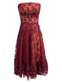 Dress The Population - Kailyn Strapless Midi Dress