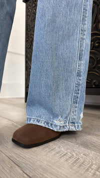 Vervet By Flying Monkey - Knix High Rise Wide Leg Jean