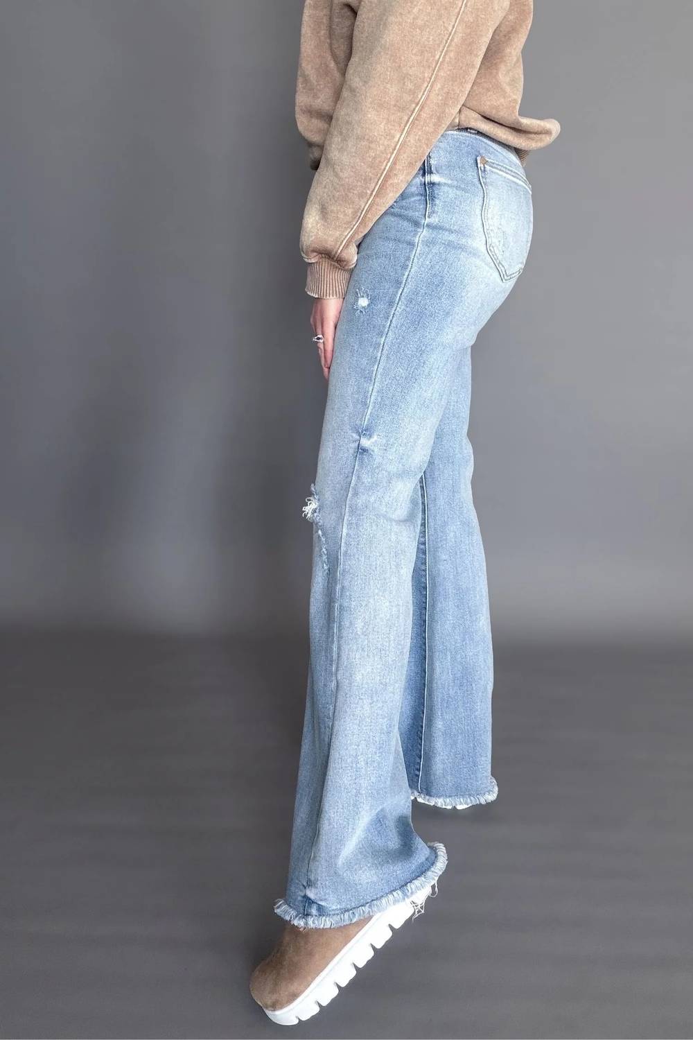 Judy Blue - Audrey High Waist Flare Jeans With Shield Pocket