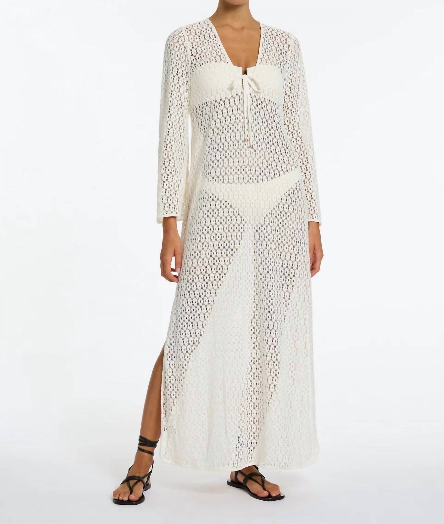 Jets By Jessika Allen - Stretch Lace Maxi Kaftan