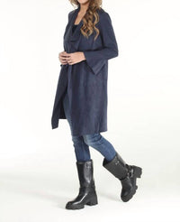 Paparazzi - Women's Drape Front Bell Sleeves Jacket