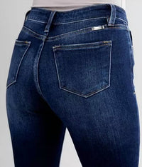 Kancan - Mid Rise Flare Stretch Jeans