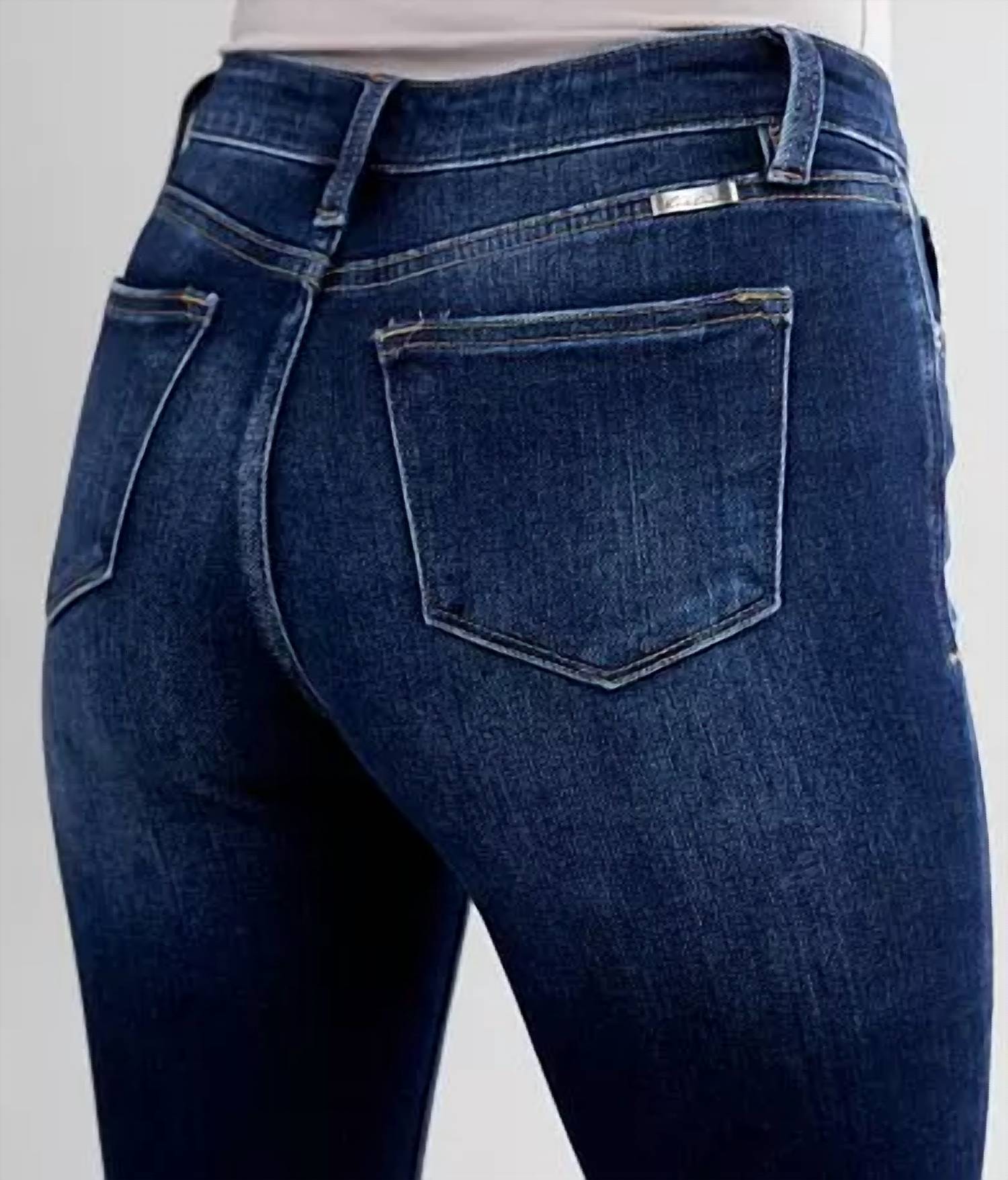Kancan - Mid Rise Flare Stretch Jeans
