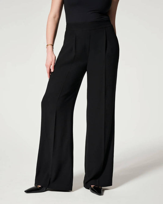 Spanx - Women's Crepe Pleated Trousers