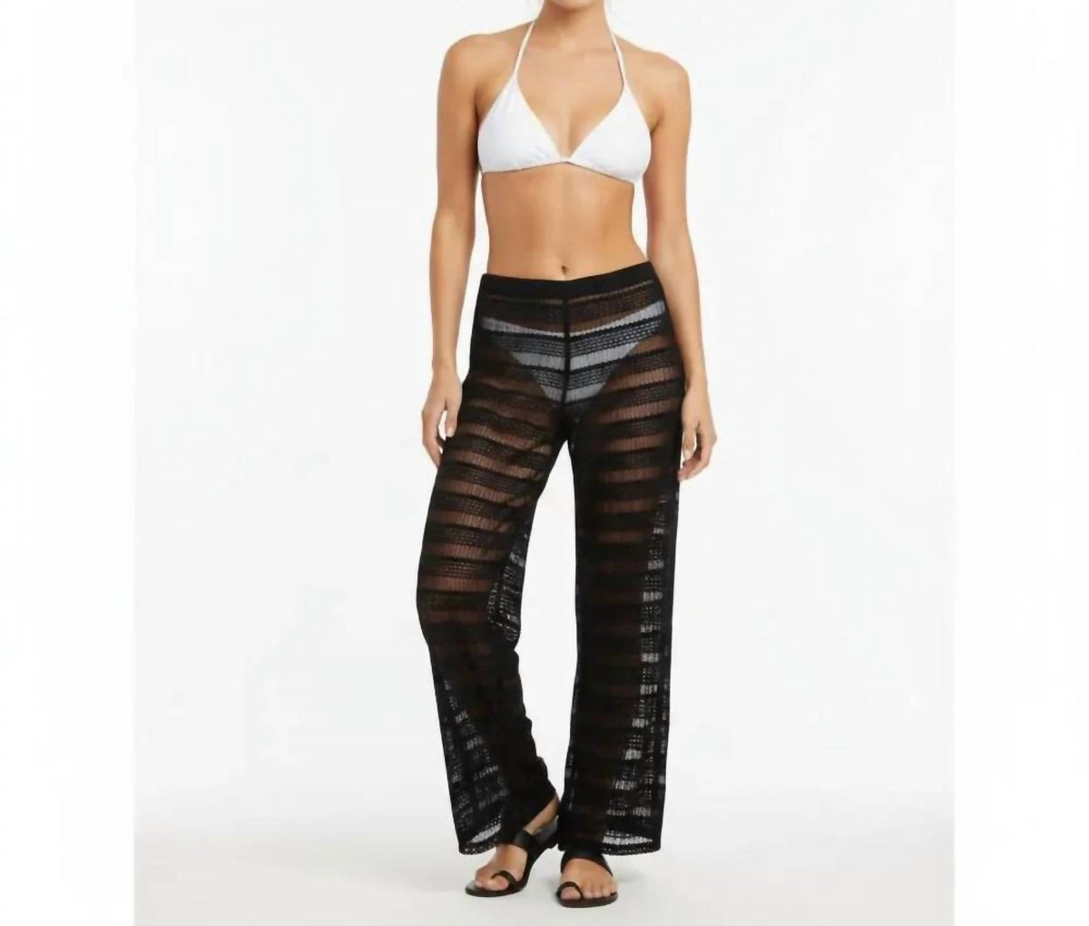 Jordan Taylor - Sheer Swim Suit Beach Pool Cover Up Pants