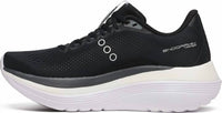 SAUCONY Men's Endorphin Trainer Sneakers in black white - men's shoe - detail view