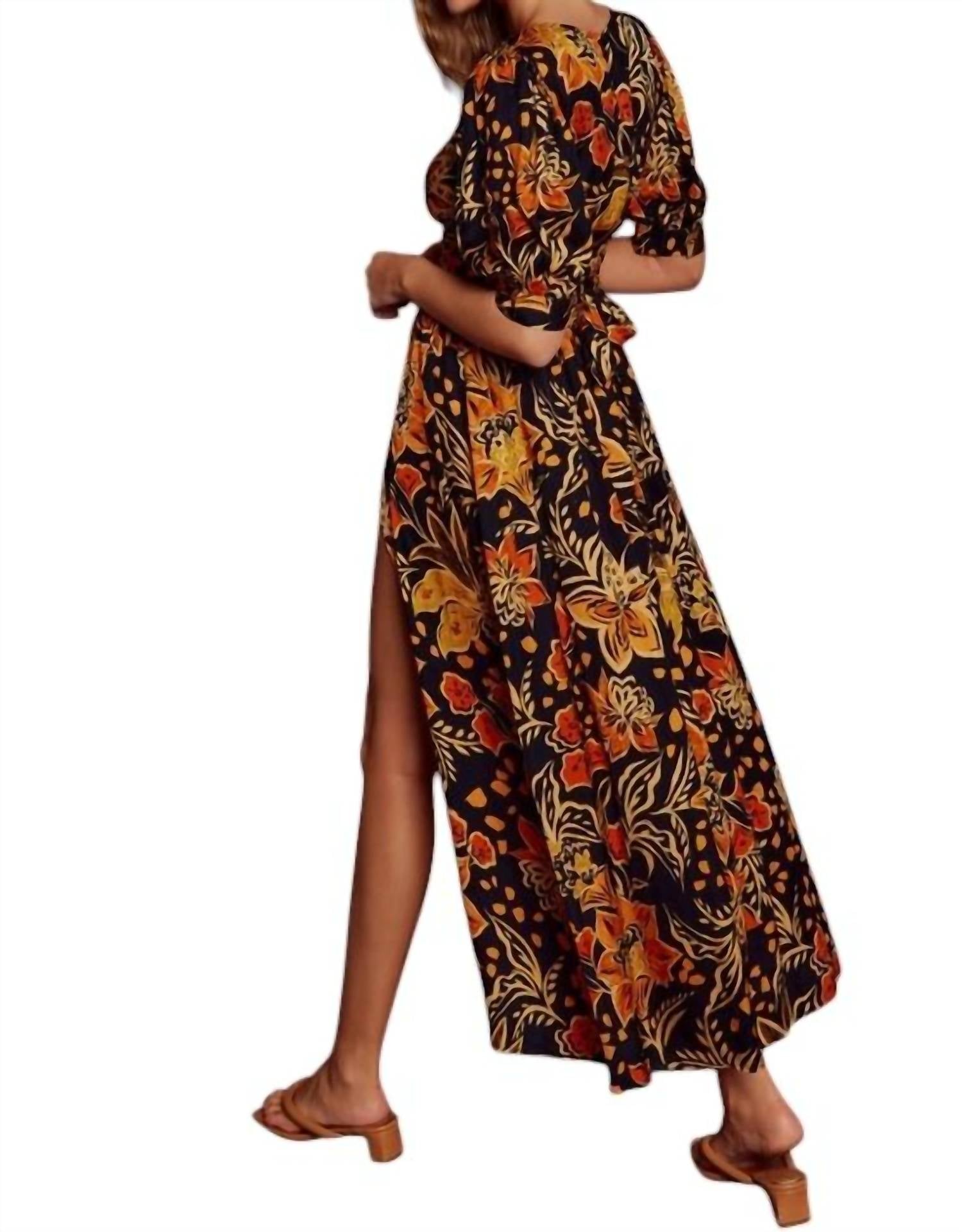 Dress Forum - Heavenly Surplice Slit Maxi Dress